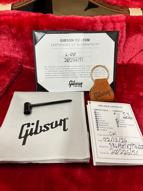 Gibson Custom Shop L-00 All Mahogany - TV Yellow #26151