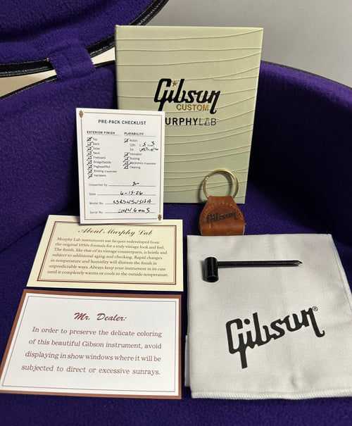 Gibson Custom Shop 1942 Banner Murphy Lab J-45 Heavy Aged - Vintage Sunburst #46005