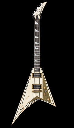 Jackson Custom Shop Korina RR 2H FR Heavy Relic - Vanilla Shake #4198 (Empire Music Spec)