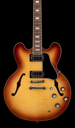 Used Epiphone ES-335 Figured (2024) - Raspberry Tea Burst #10118 with Hard Case