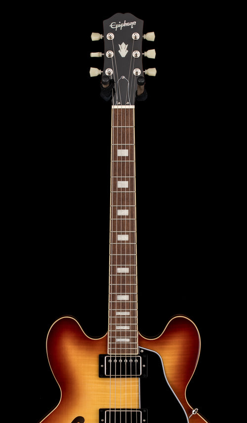 Used Epiphone ES-335 Figured (2024) - Raspberry Tea Burst #10118 with Hard Case