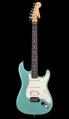 Used Fender American Fat Strat Texas Special (2001) - Surf Pearl #07777 with Hard Case
