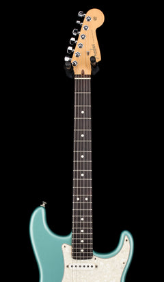 Used Fender American Fat Strat Texas Special (2001) - Surf Pearl #07777 with Hard Case