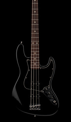 Used Fender American Jazz Bass (2000-2003) - Black #85472 with Molded Hard Case