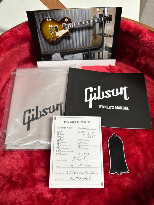 Used Gibson Les Paul Standard 60s (2022) - Iced Tea #20462 with Original Hard Case