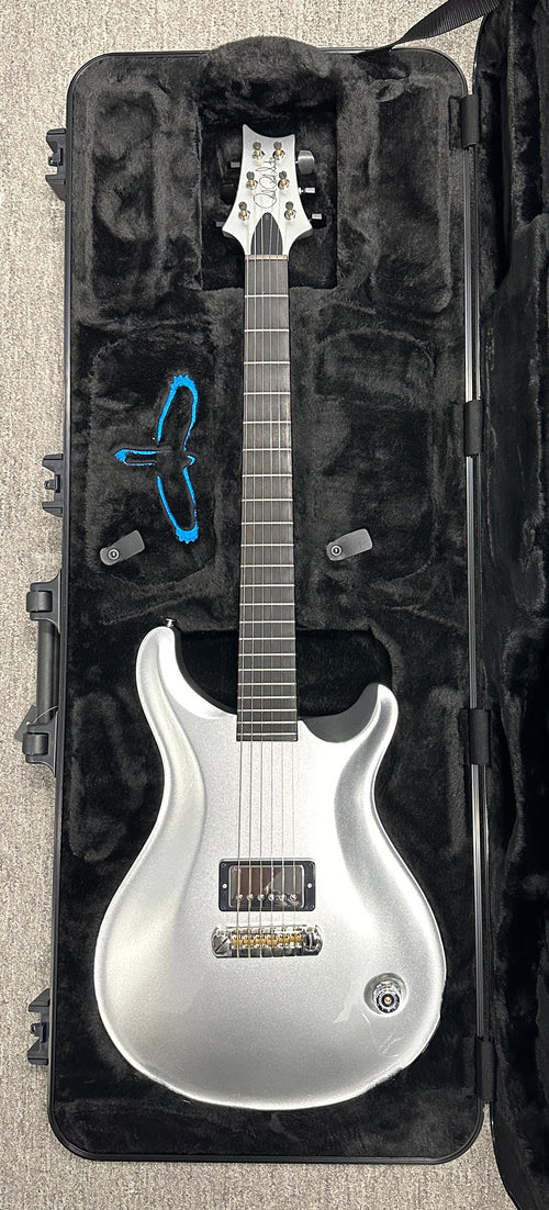 Used PRS Limited Edition Jon Jourdan (2026) - Platinum Metallic #30249 with Original Hard Case