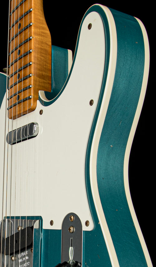 Fender Custom Shop Limited Edition 50s Twisted Tele Custom Journeyman Relic - Aged Ocean Turquoise #10892