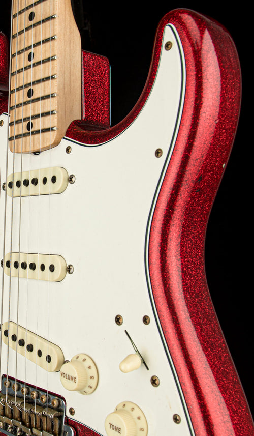 Fender Custom Shop Limited Edition '69 Stratocaster Journeyman Relic - Aged Red Sparkle #81036