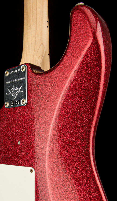 Fender Custom Shop Limited Edition '69 Stratocaster Journeyman Relic - Aged Red Sparkle #81036