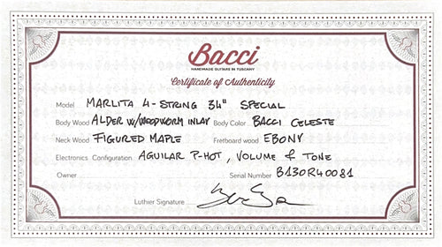Bacci Capsule Marlita Bass - Celeste #40081