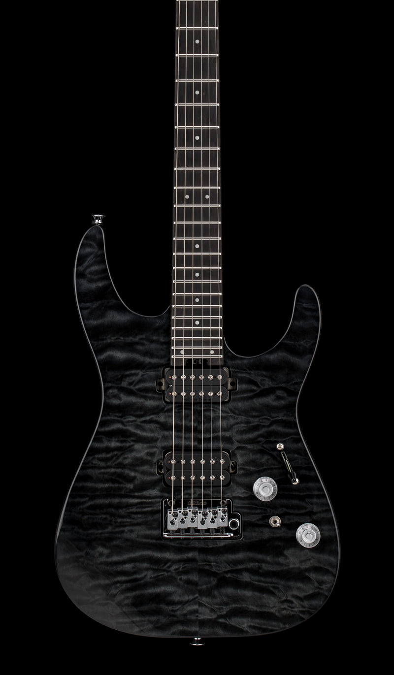 Charvel Pro-Mod Plus DK24 HH 2PT EB QM - Midnight Ocean #00662
