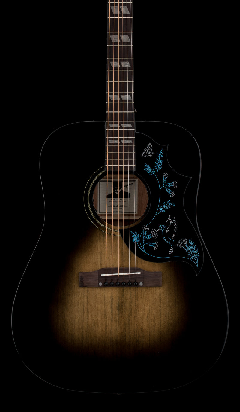 Epiphone Eric Church Hummingbird Dark - Cobra Burst #00588