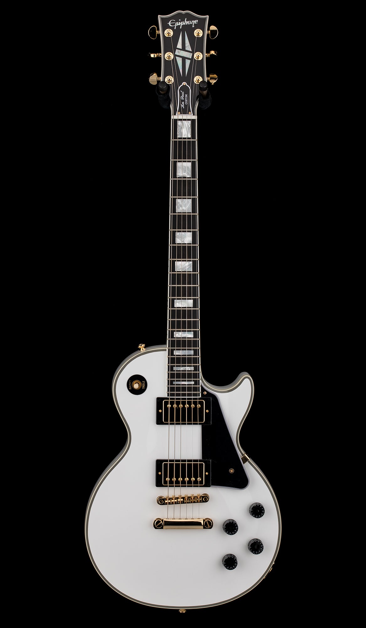 Epiphone IGC Les Paul Custom - Alpine White #26427 – Empire Music