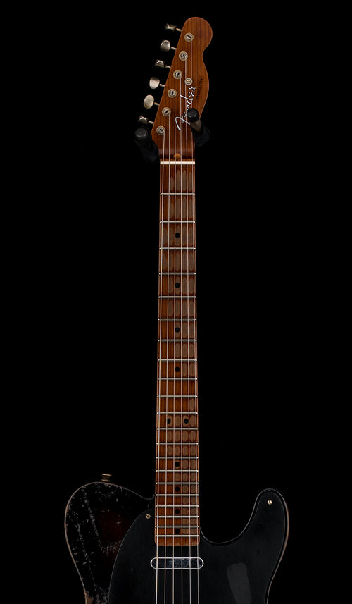 Fender Custom Shop LTD Roasted Reverse 50s Telecaster Heavy Relic - Ebony Transparent #44880