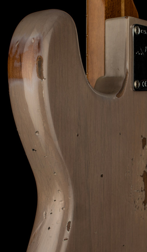 Fender Custom Shop Empire '58 Precision Bass Heavy Relic - Faded Aged White Blonde #78913
