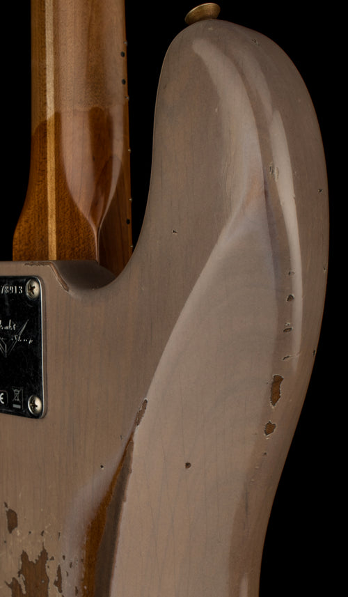 Fender Custom Shop Empire '58 Precision Bass Heavy Relic - Faded Aged White Blonde #78913
