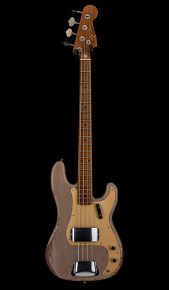 Fender Custom Shop Empire '58 Precision Bass Heavy Relic - Faded Aged White Blonde #78913