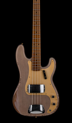 Fender Custom Shop Empire '58 Precision Bass Heavy Relic - Faded Aged White Blonde #78913