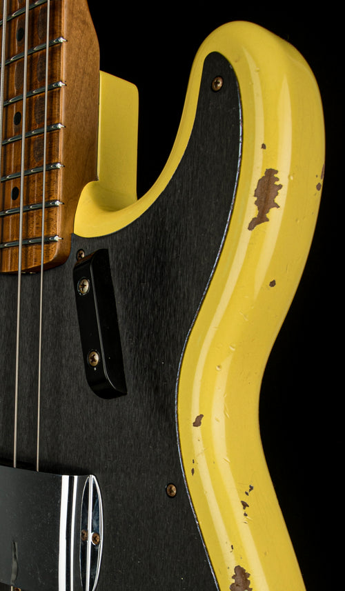 Fender Custom Shop Empire 58 Precision Bass Heavy Relic - Faded Aged Graffiti Yellow #86953