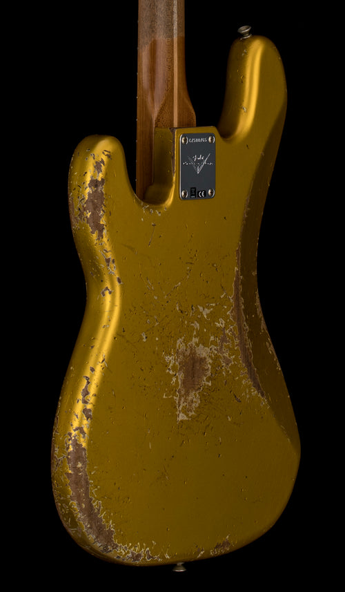 Fender Custom Shop Empire 58 Precision Bass Heavy Relic - Faded Aged Frost Gold #88765