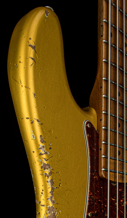 Fender Custom Shop Empire 58 Precision Bass Heavy Relic - Faded Aged Frost Gold #88765