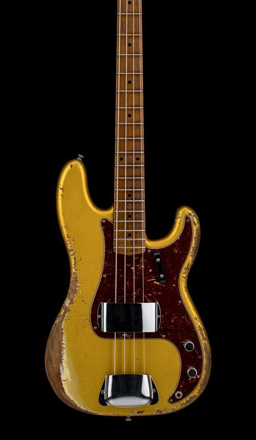 Fender Custom Shop Empire 58 Precision Bass Heavy Relic - Faded Aged Frost Gold #88765