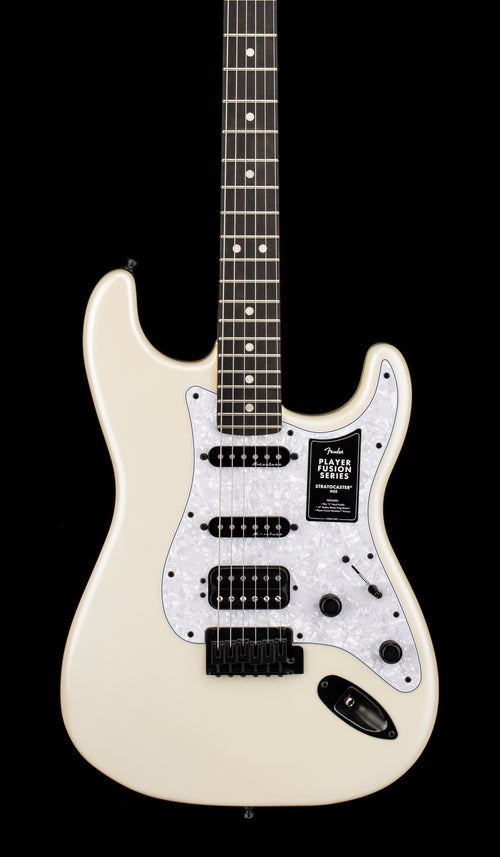 Fender Limited Edition Player Fusion Stratocaster HSS - Olympic Pearl #87784