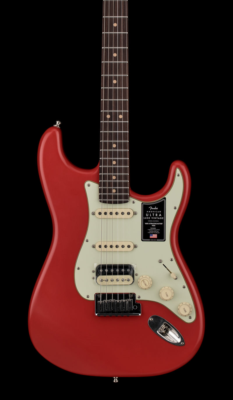 Fender American Ultra Luxe Vintage '60s Stratocaster HSS - Fiesta Red #09715