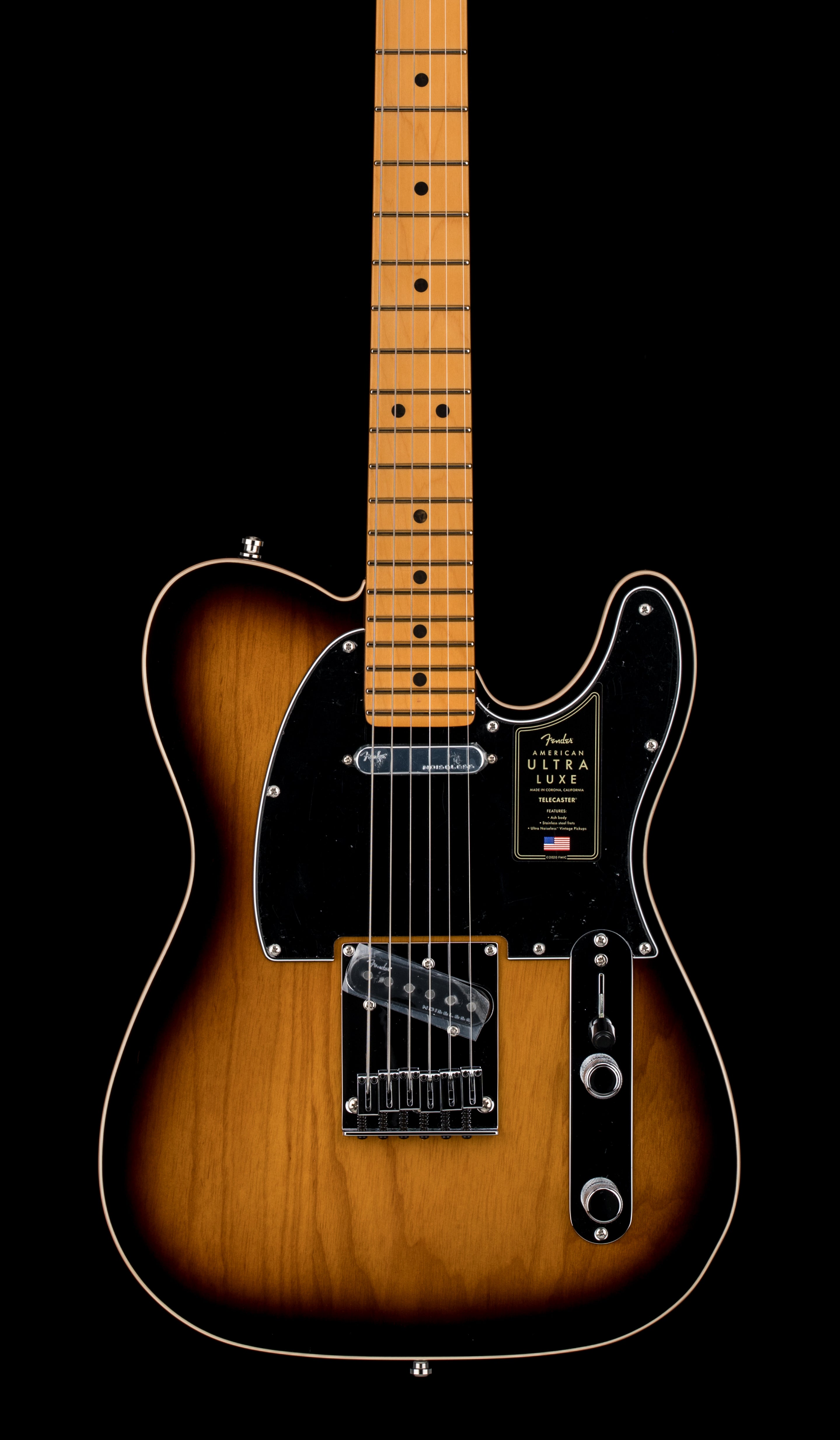 Fender American Ultra Luxe Telecaster - 2-Color Sunburst #03663