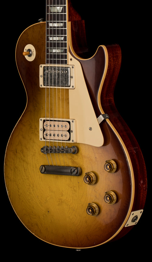 Gibson Custom Shop Limited Edition 1959 Les Paul Standard Reissue Birdseye Maple Murphy Lab Light Aged - Peach Tea Burst #61300