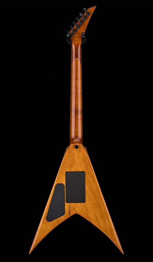 Jackson Custom Shop Korina KV 2H FR AAA Quilted Sapele Top - Tiger Eye #11608 (Empire Music Spec)