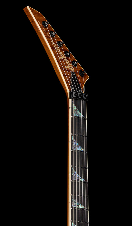 Jackson Custom Shop Korina KV 2H FR AAA Quilted Sapele Top - Tiger Eye #11608 (Empire Music Spec)