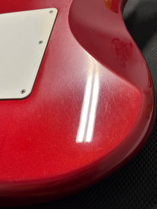 Used Fender Richie Sambora Standard Stratocaster (1996) - Crimson Red Metallic #08130 with Gig Bag
