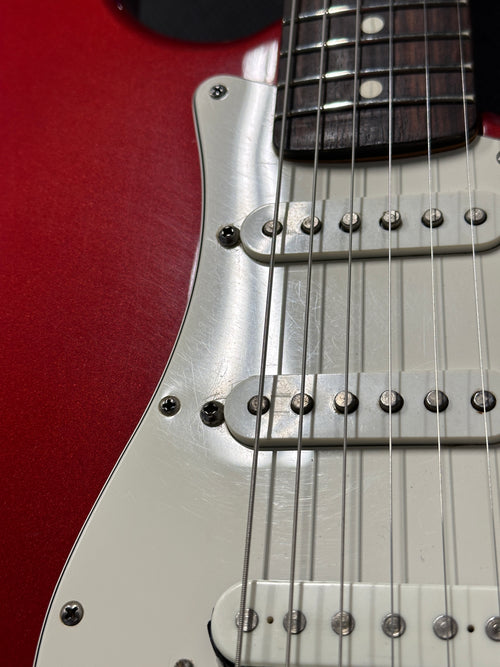 Used Fender Richie Sambora Standard Stratocaster (1996) - Crimson Red Metallic #08130 with Gig Bag