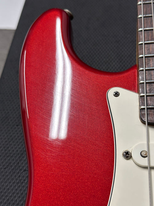 Used Fender Richie Sambora Standard Stratocaster (1996) - Crimson Red Metallic #08130 with Gig Bag