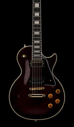 Used Epiphone Jerry Cantrell "Wino" Les Paul Custom (2023) - Dark Wine Red #29288 with Original Hard Case