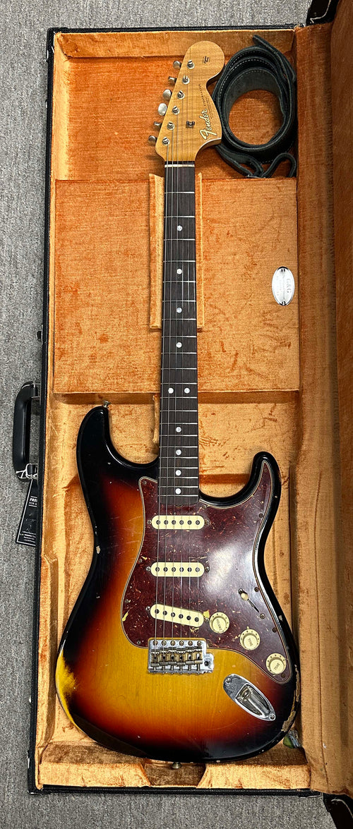 Used Fender Custom Shop Empire 67 Stratocaster Relic (2024) - 3-Color Sunburst #82481 with Original Hard Case