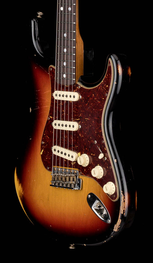 Used Fender Custom Shop Empire 67 Stratocaster Relic (2024) - 3-Color Sunburst #82481 with Original Hard Case
