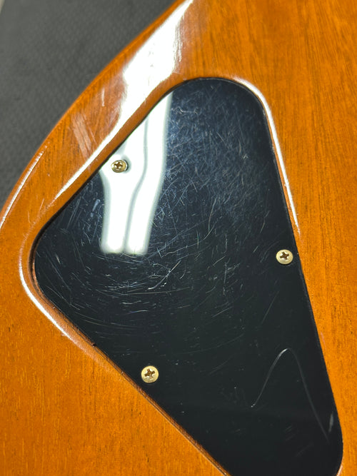 Used Gibson Les Paul Standard Double Cut Plus (2002) - Trans Amber #62446 with Original Hard Case