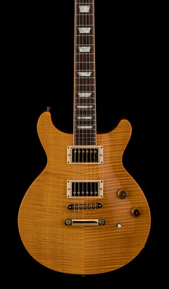 Used Gibson Les Paul Standard Double Cut Plus (2002) - Trans Amber #62446 with Original Hard Case
