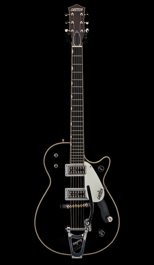 Used Gretsch Vintage Select '59 Duo Jet G6128T-59 (2020) - Black #41507 with Original Hard Case