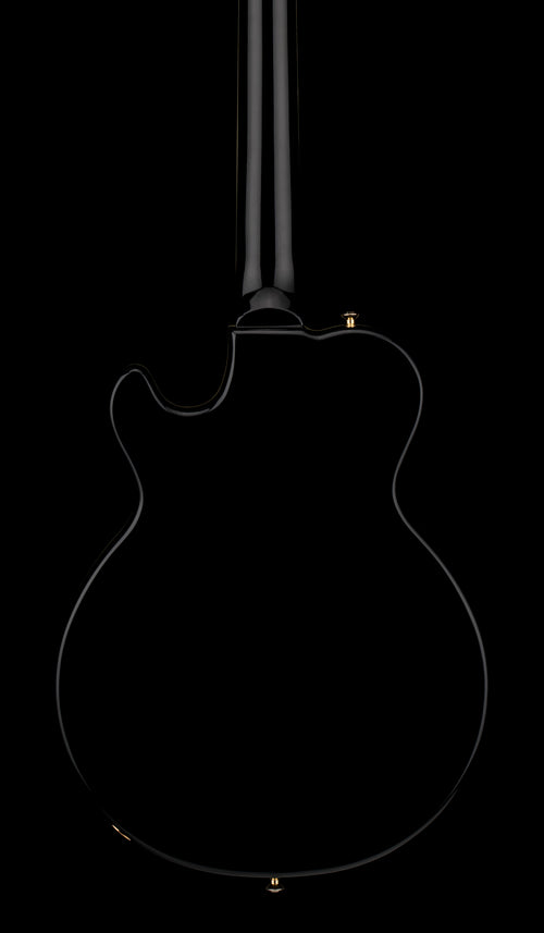 Used Hamer Custom Shop Monaco SuperPro (2007) - Transparent Black #55378 with Original Hard Case