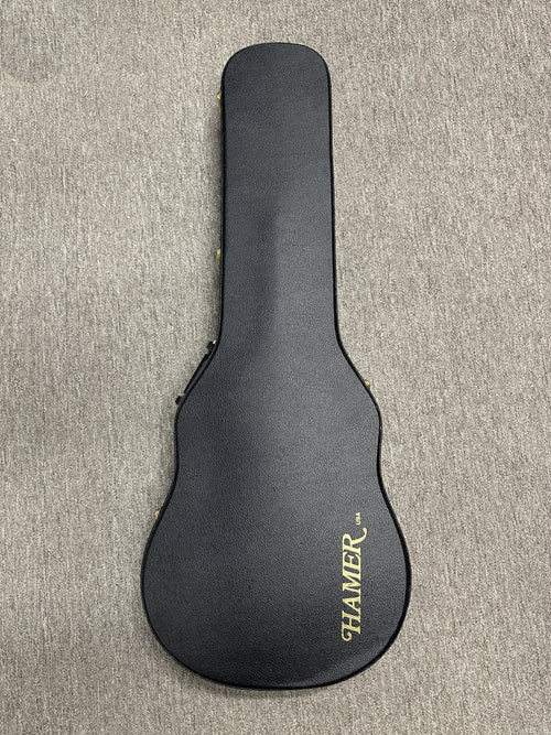 Used Hamer Custom Shop Monaco SuperPro (2007) - Transparent Black #55378 with Original Hard Case