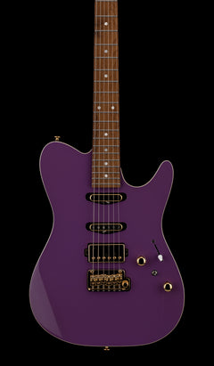 Used Ibanez Prestige Lari Basilio LB1 (2021) - Violet #30894 with Hard Case