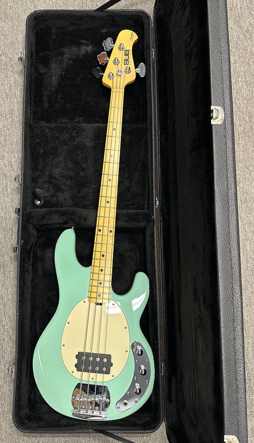 Used Sterling by Music Man Sub Series Stingray - Mint Green #43599 with Hard Case