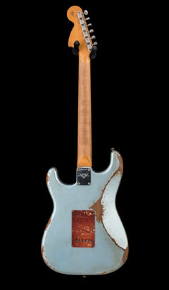 Fender Custom Shop Dave Brown Masterbuilt Empire 67 Stratocaster Relic - Super Faded Ice Blue Metallic #62609