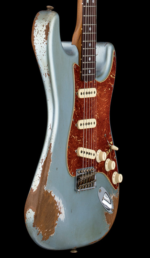 Fender Custom Shop Dave Brown Masterbuilt Empire 67 Stratocaster Relic - Super Faded Ice Blue Metallic #62609