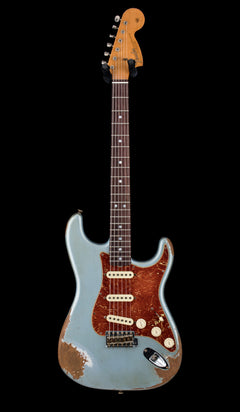 Fender Custom Shop Dave Brown Masterbuilt Empire 67 Stratocaster Relic - Super Faded Ice Blue Metallic #62609