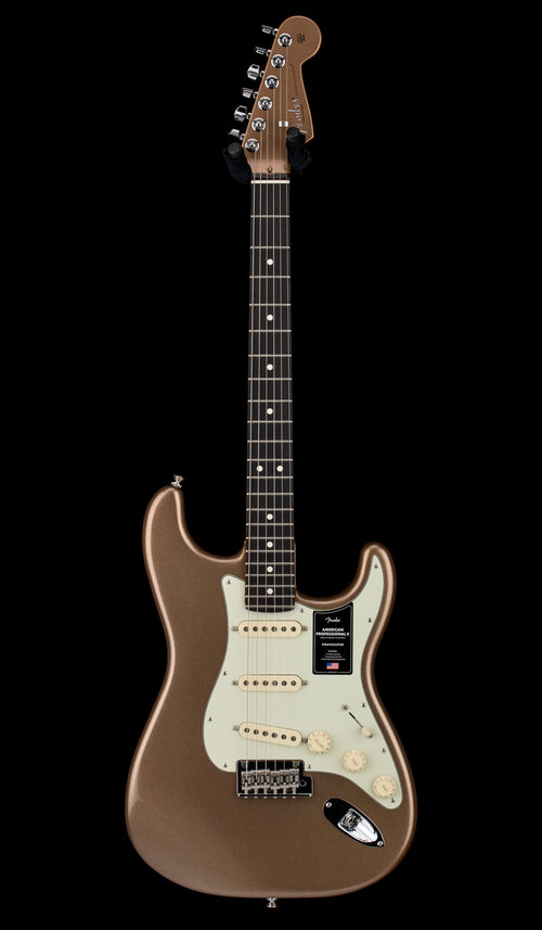 Fender Empire Music Exclusive Limited Edition American Professional II Stratocaster - Firemist Gold Metallic #37173