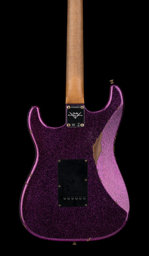 Fender Custom Shop Empire 67 Stratocaster Relic - Magenta Sparkle #82911